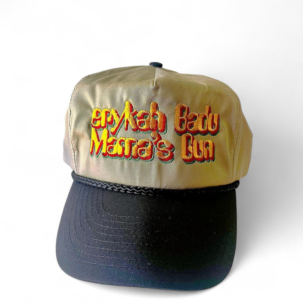 Erykah Badu Mama’s Gun Cap – Vintage Inspired Hip Hop Soul Hat, 2000s R&B Style, Retro Music Fan Gift