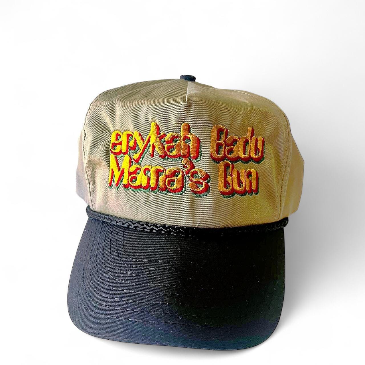 Erykah Badu Mama’s Gun Cap – Vintage Inspired Hip Hop Soul Hat, 2000s R&B Style, Retro Music Fan Gift