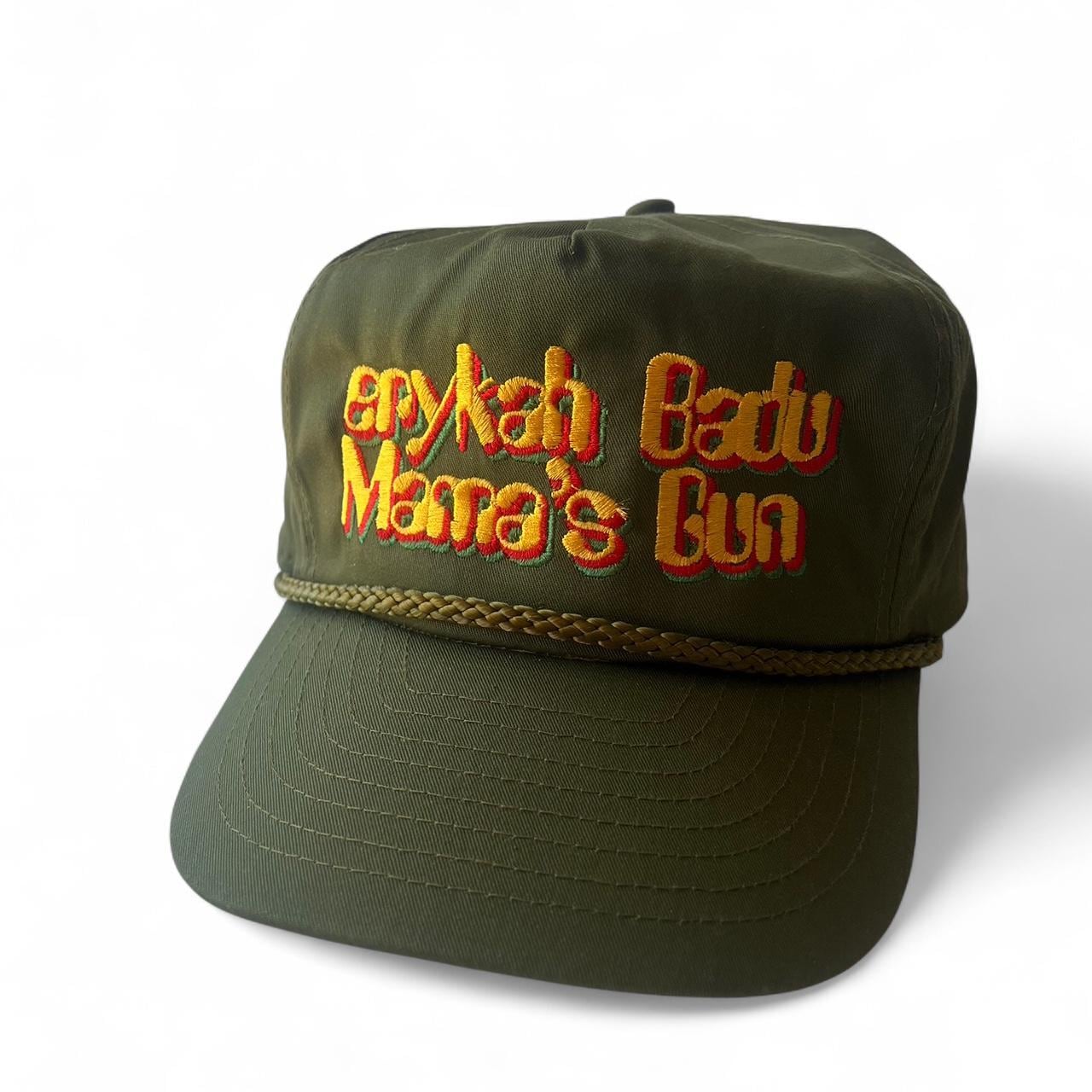 Erykah Badu Mama’s Gun Cap – Vintage Inspired Hip Hop Soul Hat, 2000s R&B Style, Retro Music Fan Gift