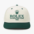 Rolex US Shooting Team 1992 Cap – Vintage Style Shooting Cap Hat, Olympic Style Collectible, Rare Team Gear