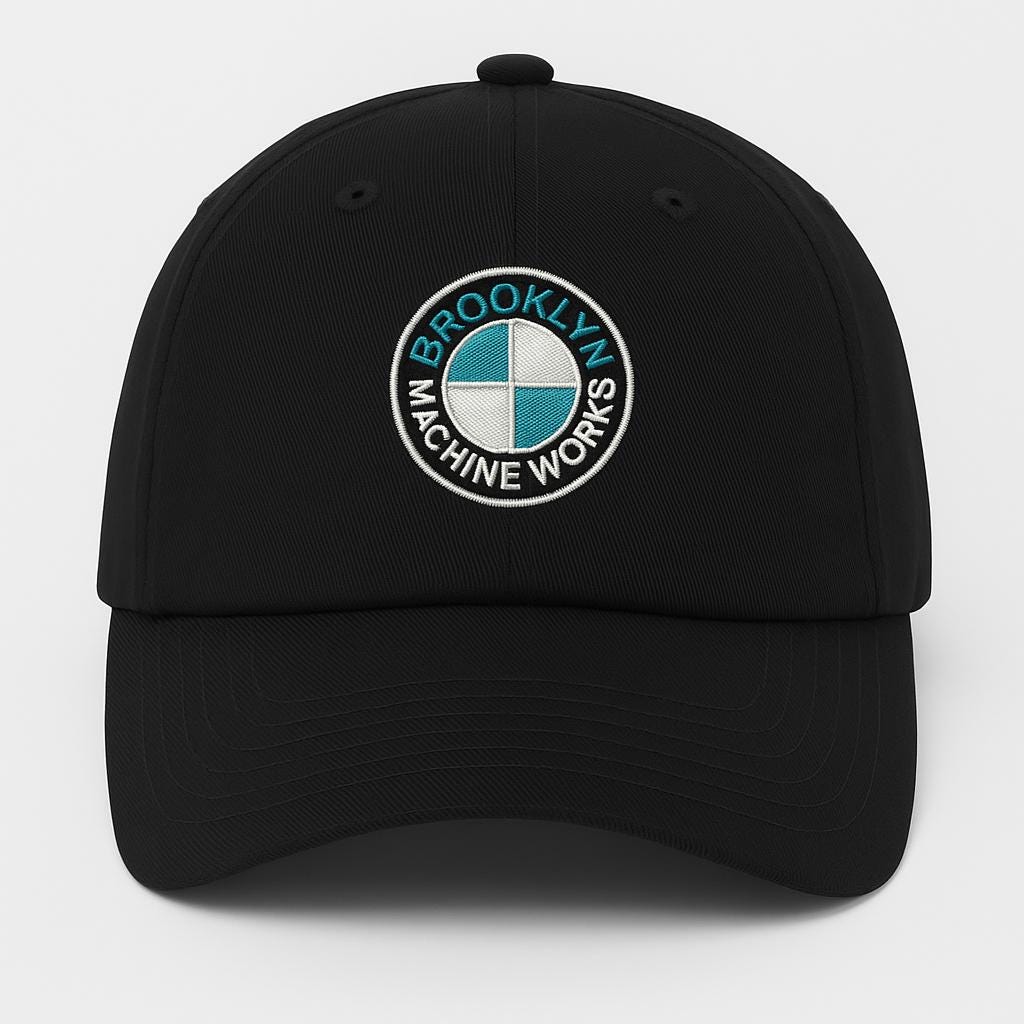 BMW Brooklyn Machine Works Strap back dad cap