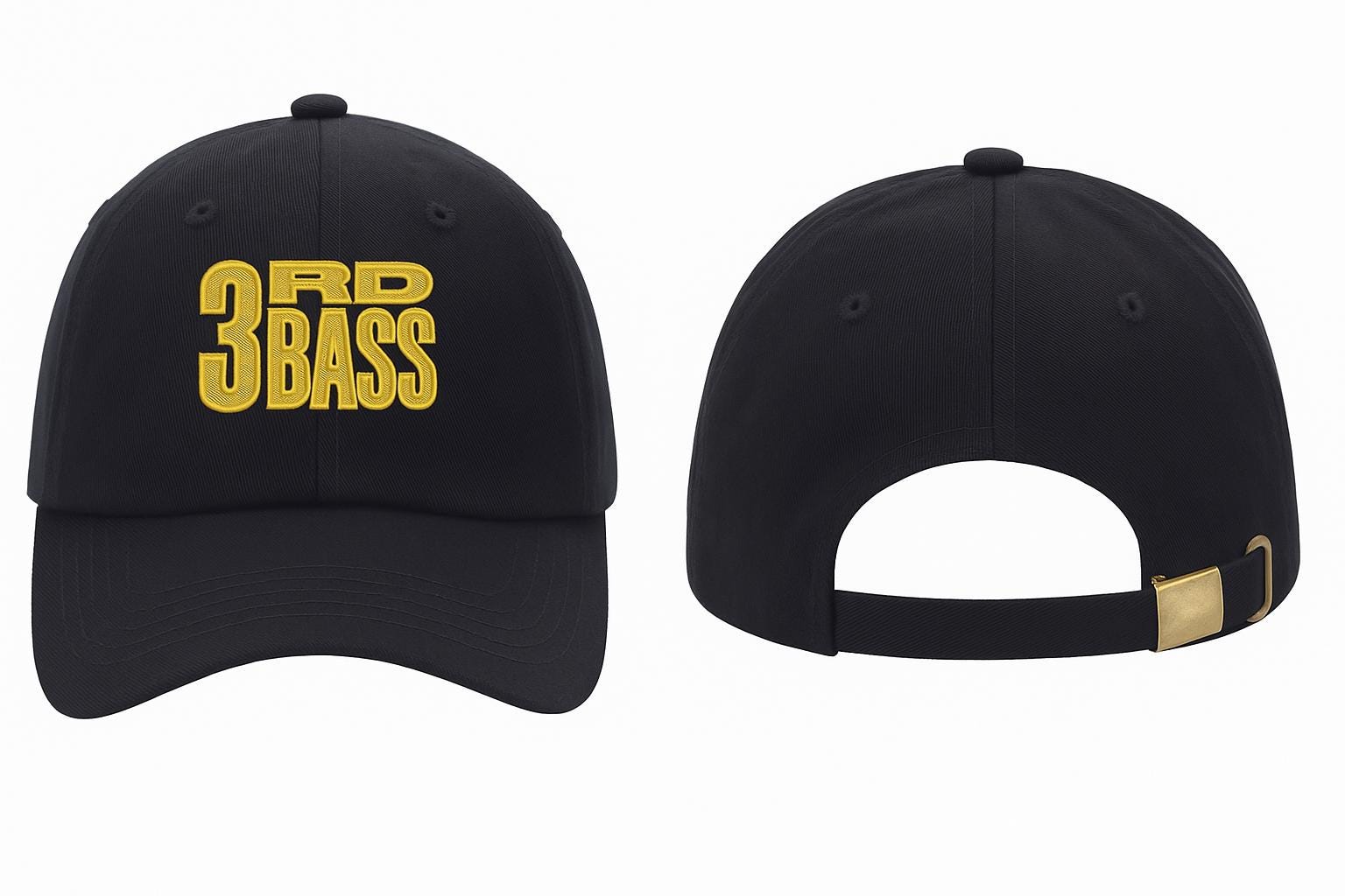 3rdBass 3rd Bass Live From the BBQ Cap Hat Nas Serch Strap back dad cap