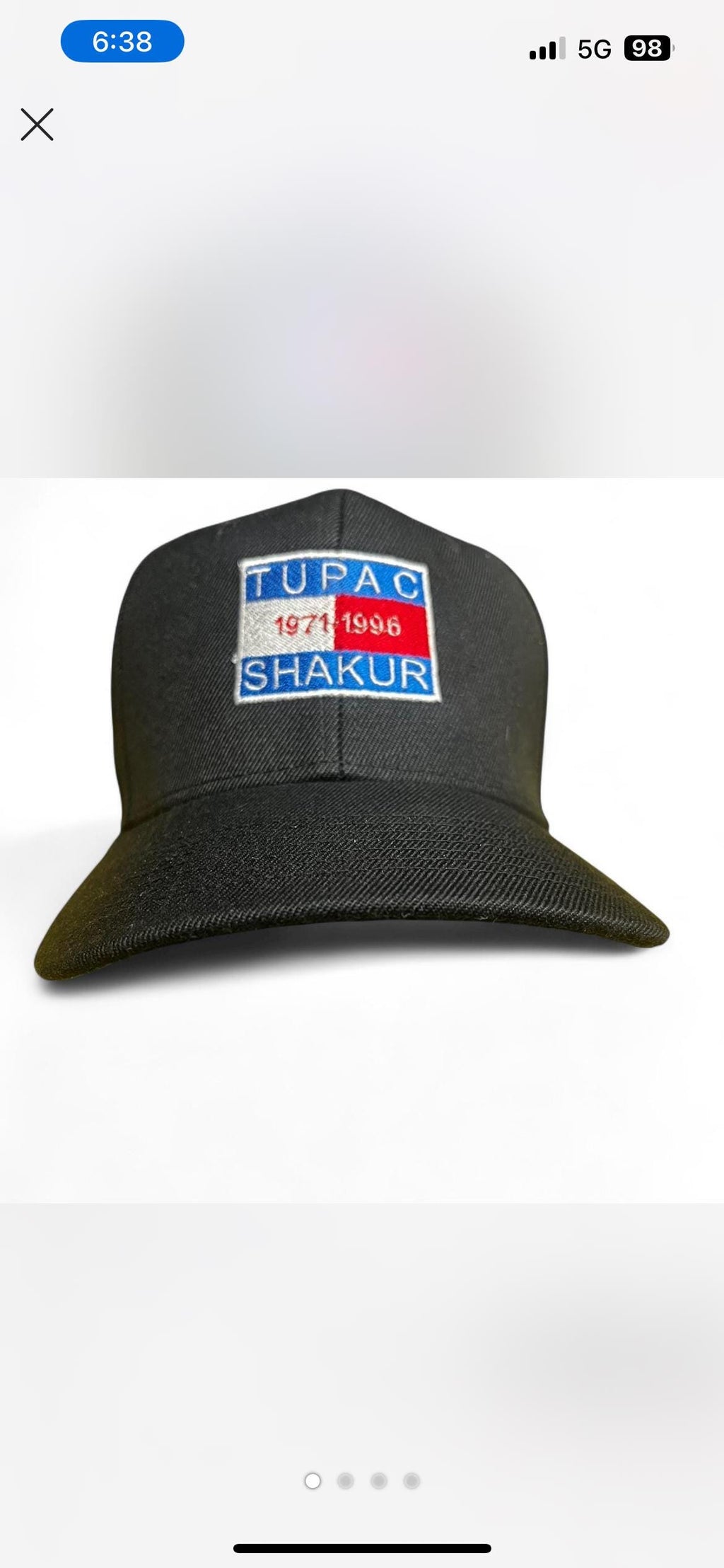 2PAC MLB  Cap – Vintage 2Pac Interscope Promo Hat, Rare 90s Hip Hop Rap Collectible