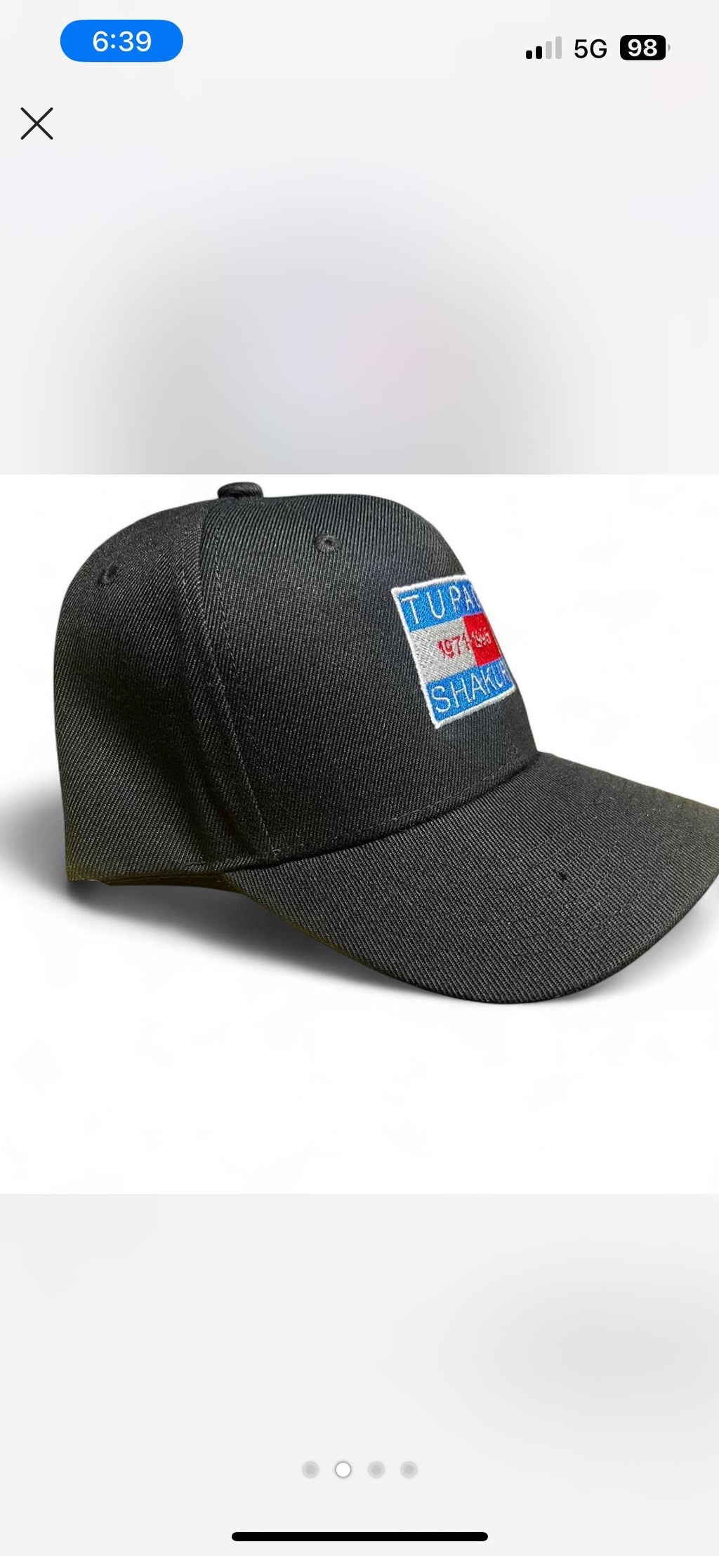 2PAC MLB  Cap – Vintage 2Pac Interscope Promo Hat, Rare 90s Hip Hop Rap Collectible