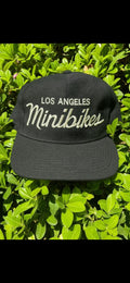 Los Angeles Mini Bikes Script Cap Minibikes 605 Minibikes Mini Bikes Hat