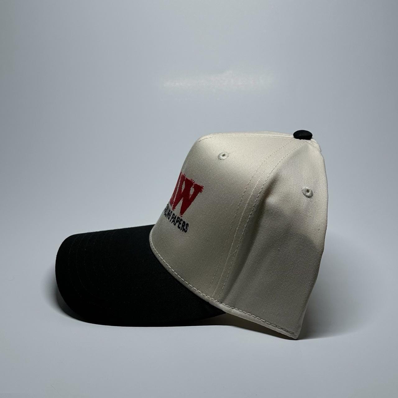 RAW Natural Rolling Papers 5 Panel Snapback Cap