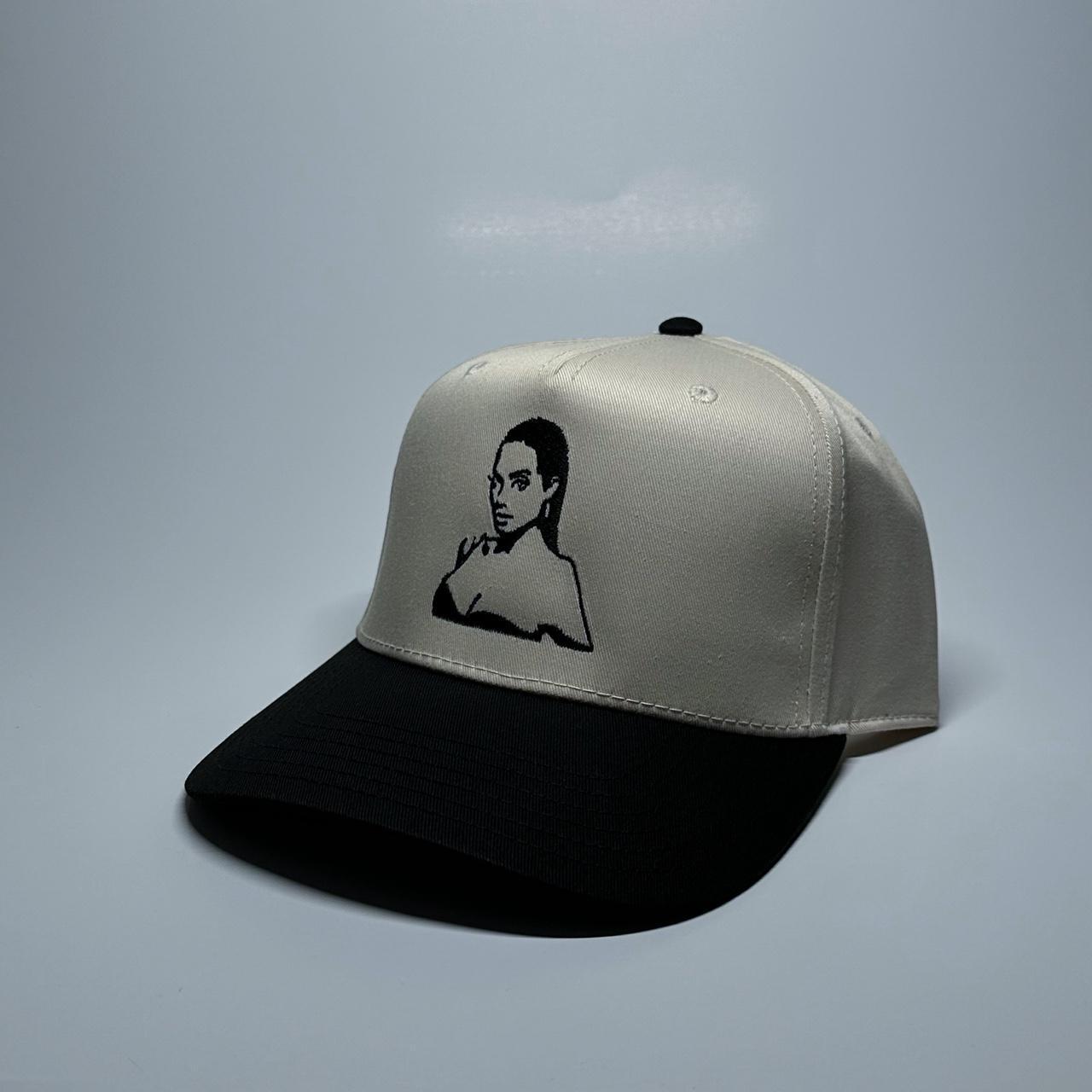 Angelina J 5 Panel Snapback Cap
