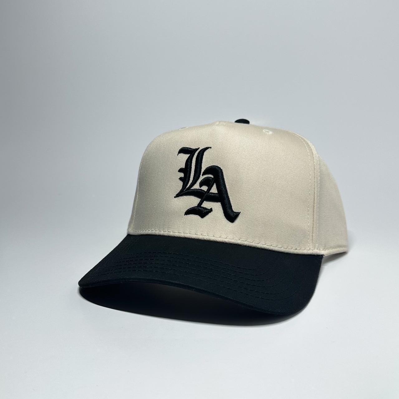 LA 5 Panel Cap Neutral/Black