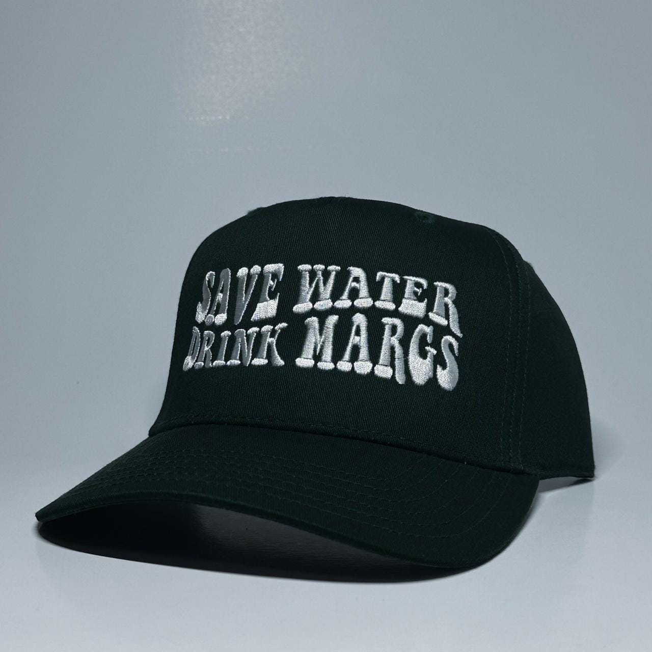 Save Water Drink Margs 5 Panel Cap
