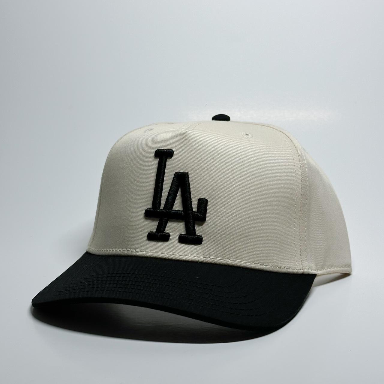 LA Dodgers 5 Panel 3D Puff Snapback Cap