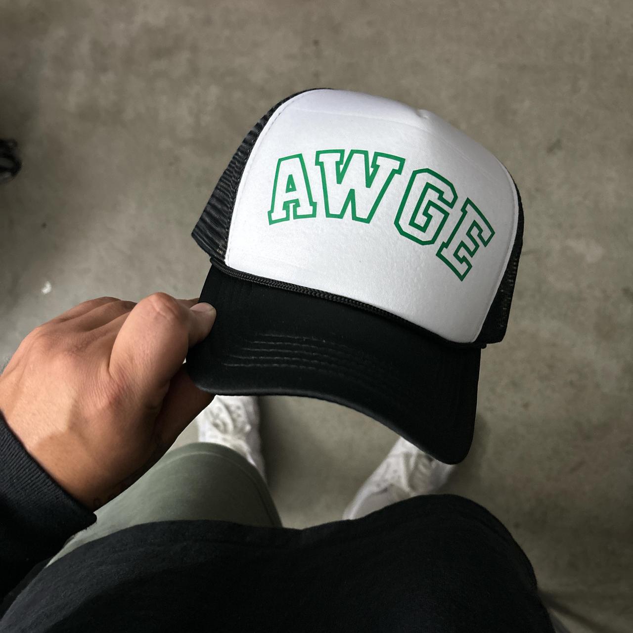 AWGE trucker hat black