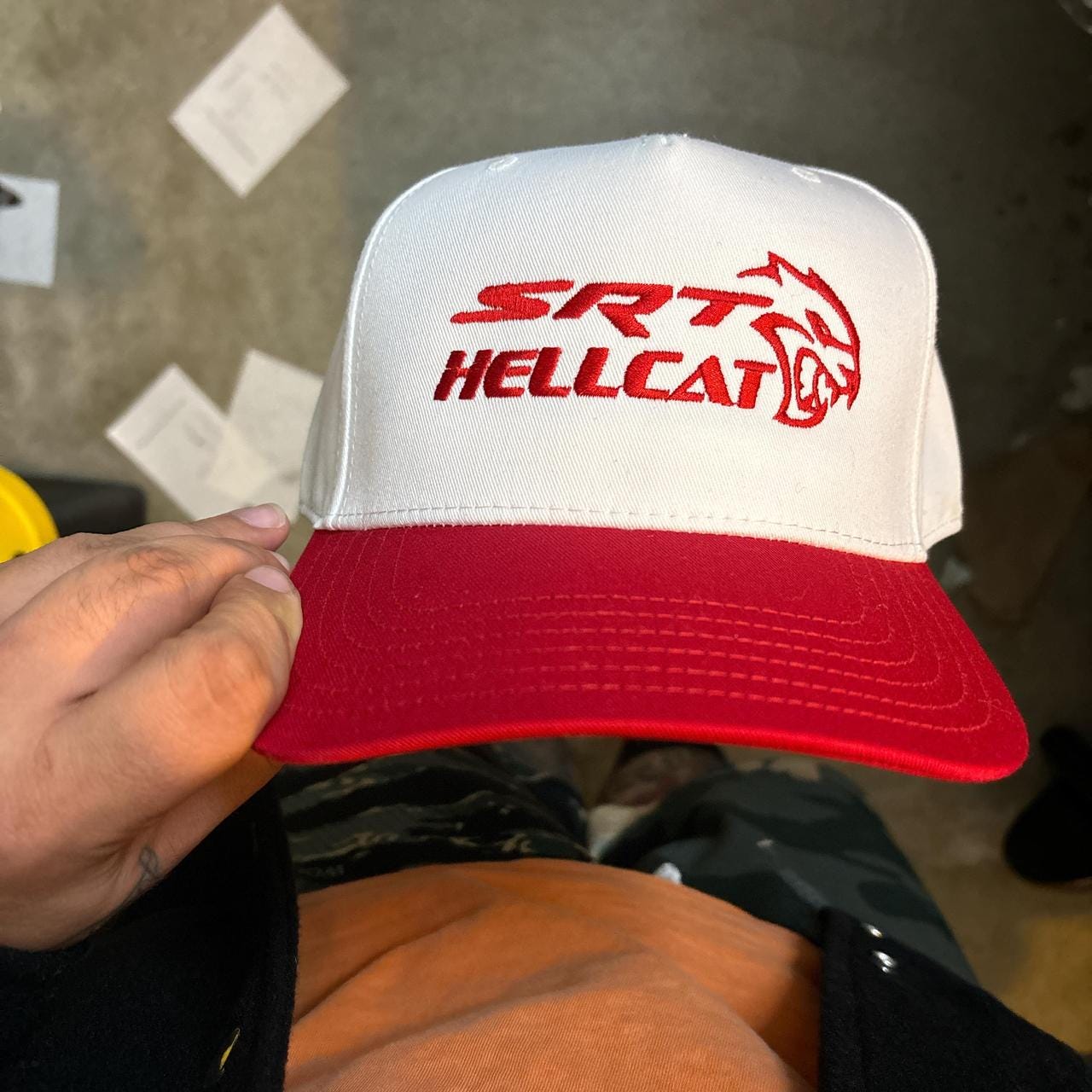 Dodge Hellcat snapback hat