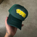 MF DOOM trucker hat green