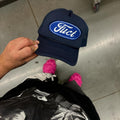 FUCT trucker hat navy