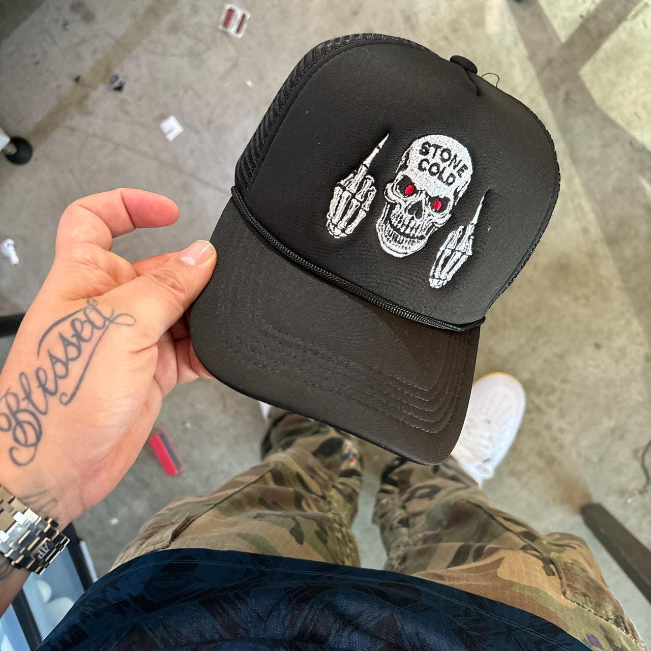Stone Cold Steve Austin trucker hat