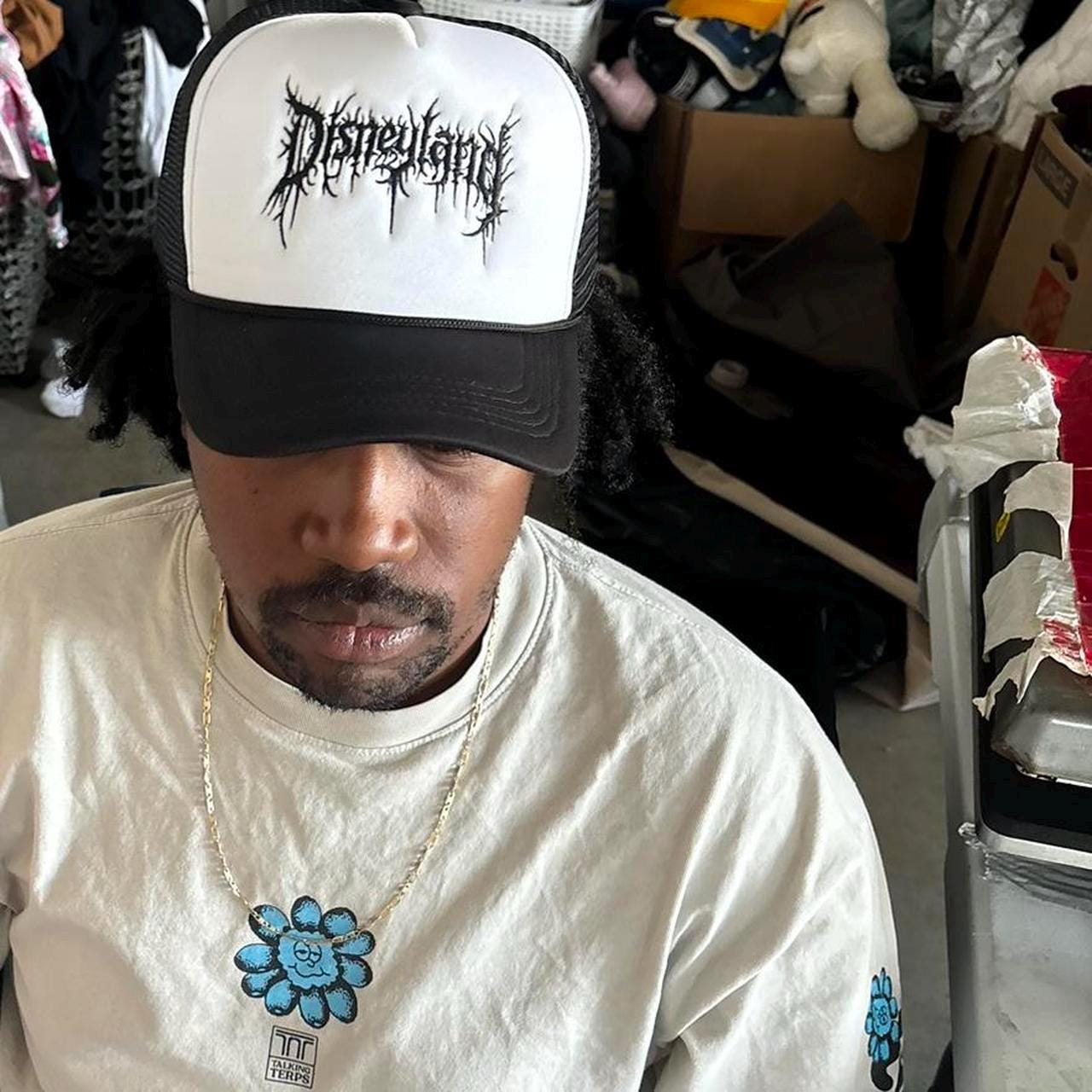 Disney Death metal trucker hat