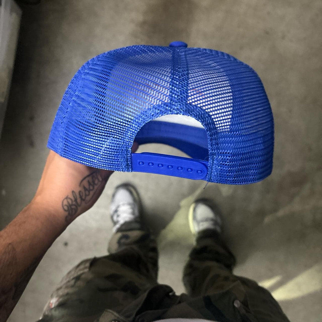 MF Doom Knicks color way trucker hat