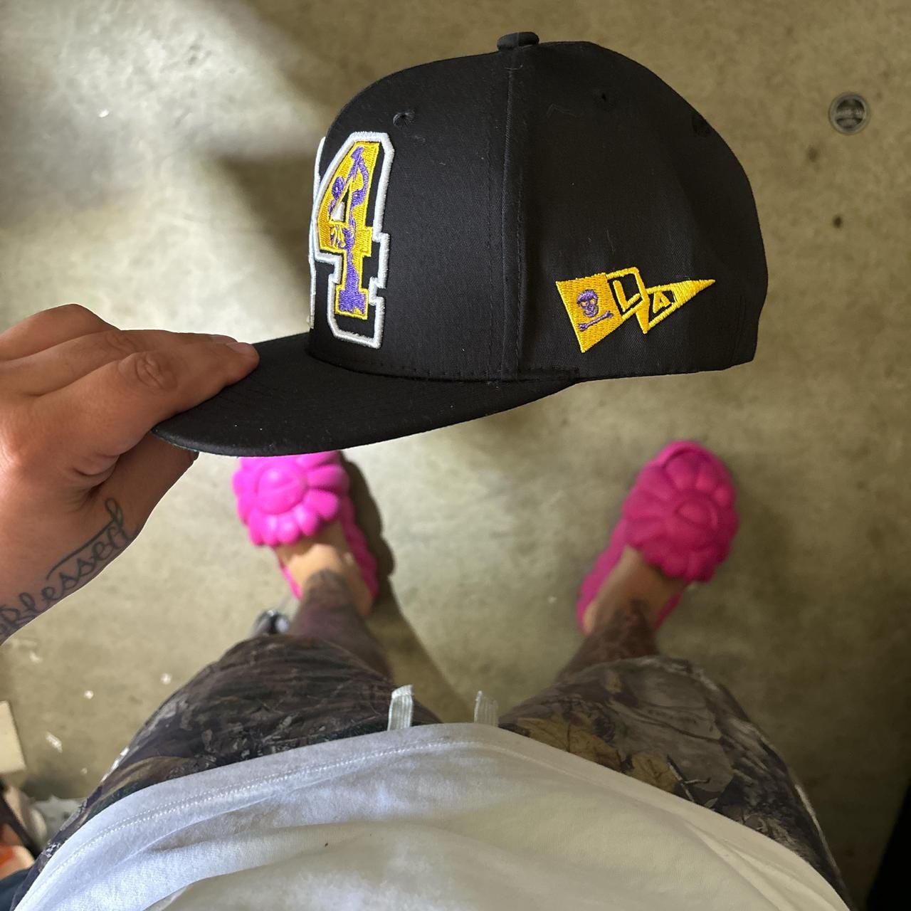 Kobe Bryant 24 in memory SnapBack