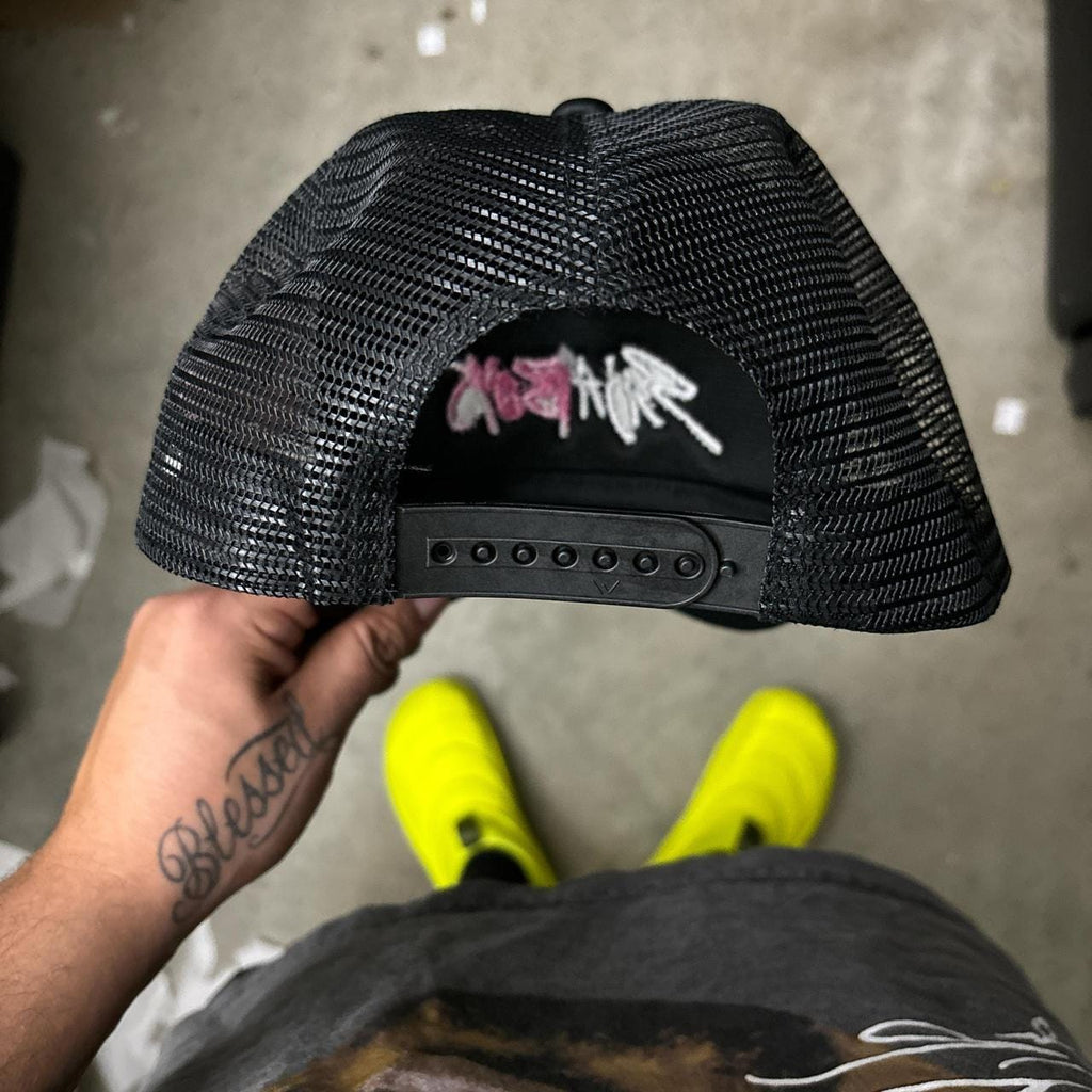 Saja Boys K-pop demon hunters trucker hat
