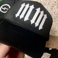 Marilyn Manson MM trucker hat.
