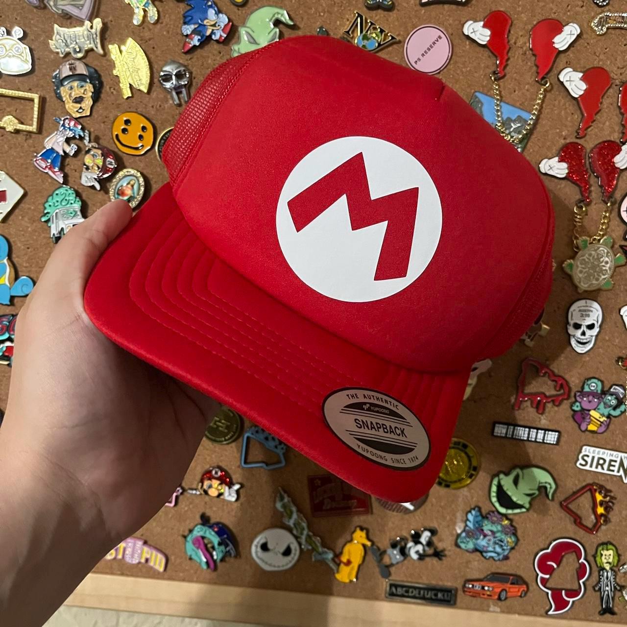 Super Mario trucker hat,