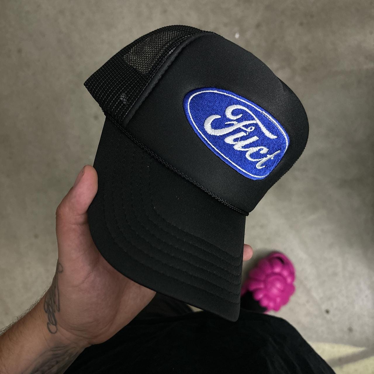FUCT trucker hat