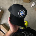 Black BMW snapback hat
