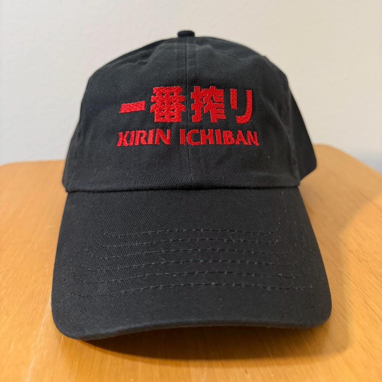 Kirin Ichiban black strap back hat