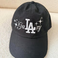 LA galaxy Los Angeles Dodgers strap back dad hat