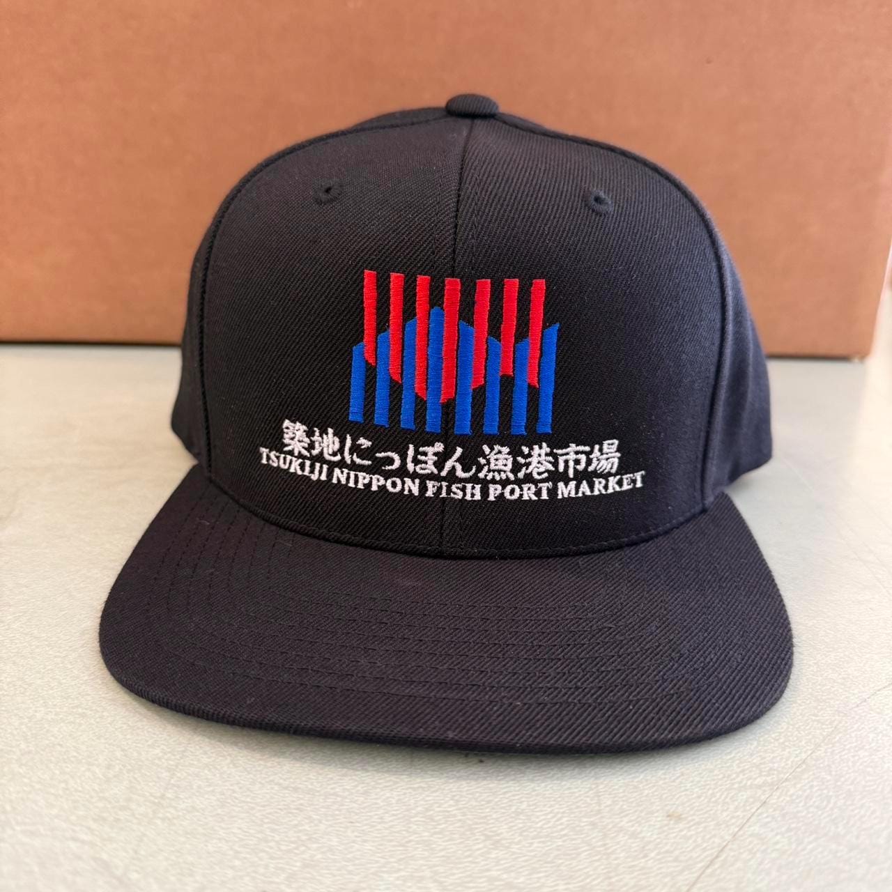 Tsukiji nippon fish port market SnapBack hat