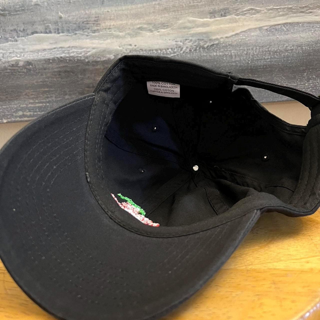 Mars Attacks black Strap back dad hat