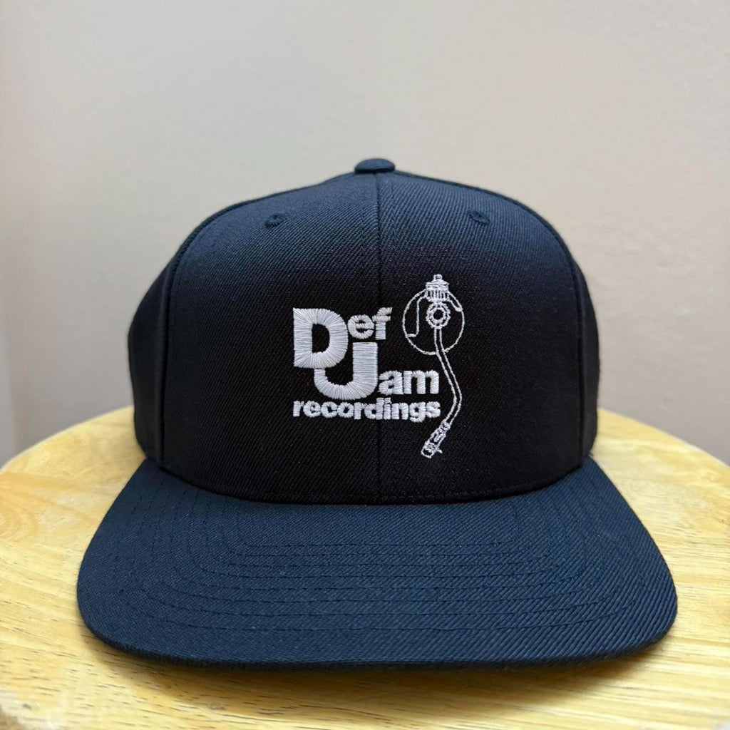 Def Jam Records SnapBack black hat