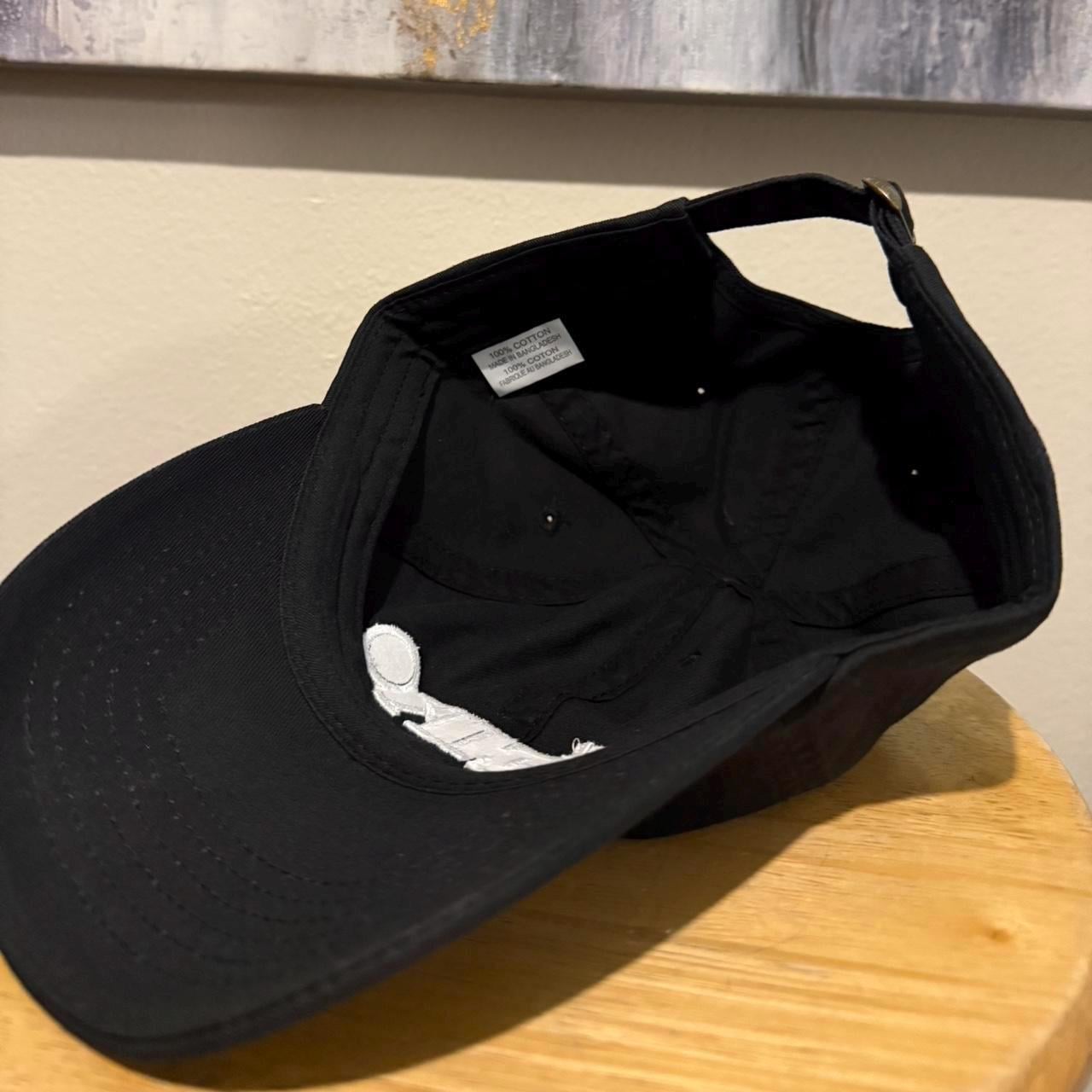 Seiko watches black strap back dad hat