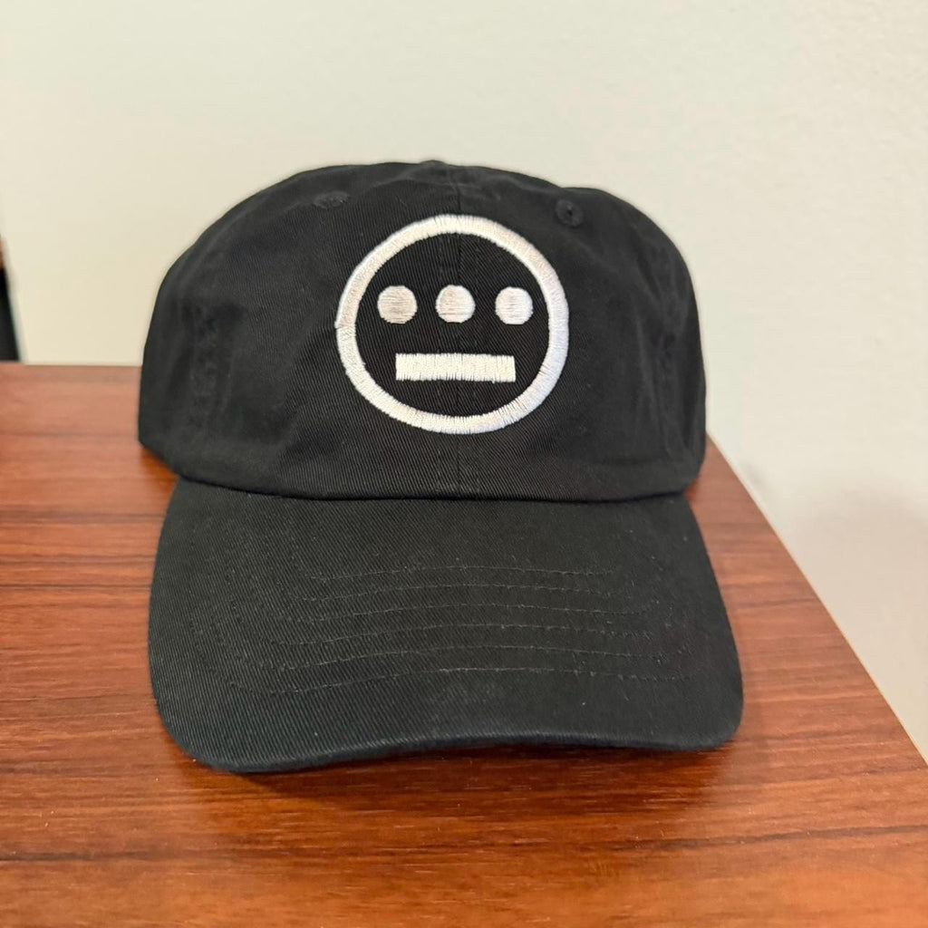 Black Hieroglyphics strap back dad hat