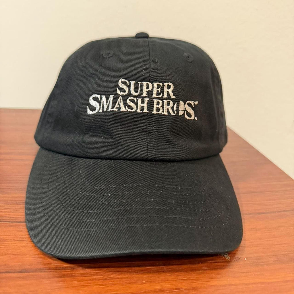 Black Super Smash Bros. baseball cap