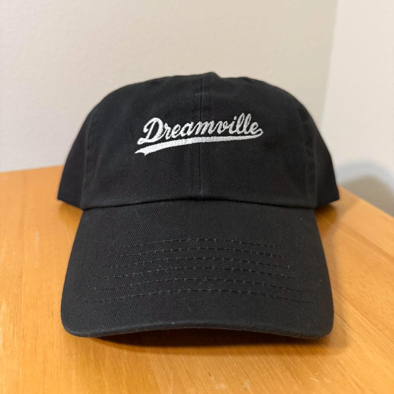Black Dreamville strap back hat