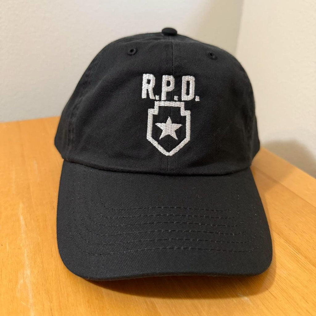 Resident evil RPD Racoon City strap back dad hat