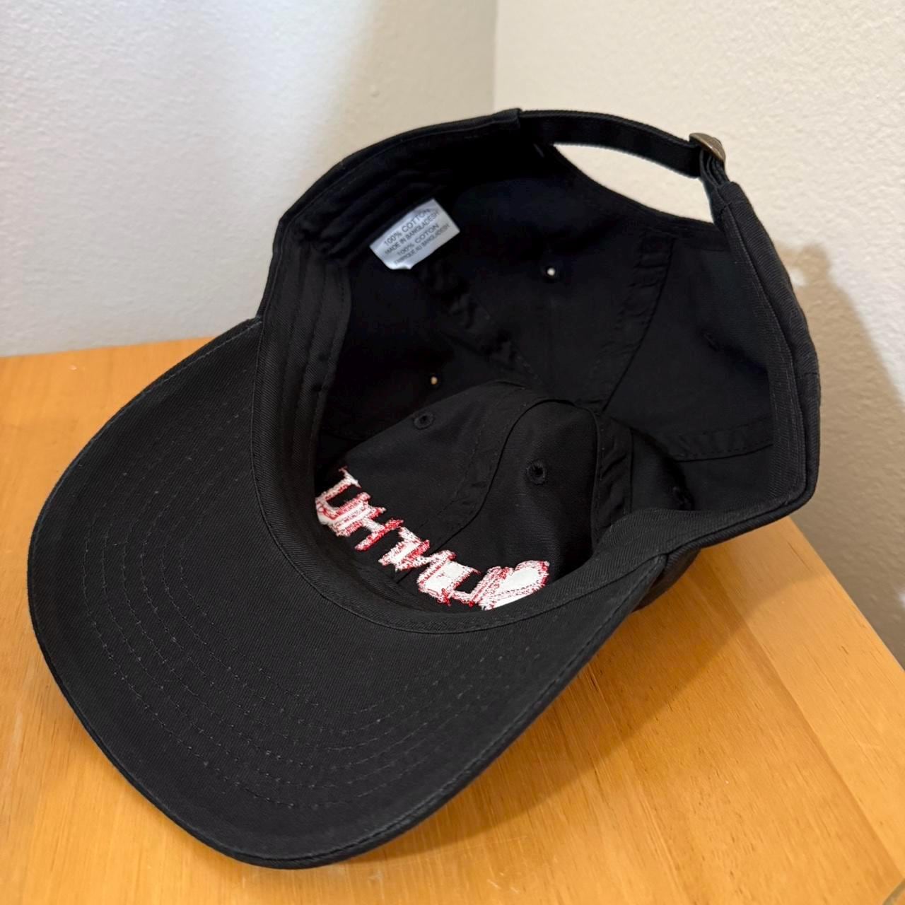 Black and red Silent Hill strap back dad hat