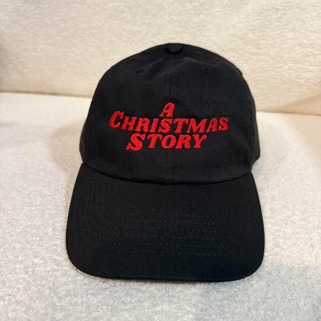 A Christmas story strap back dad hat