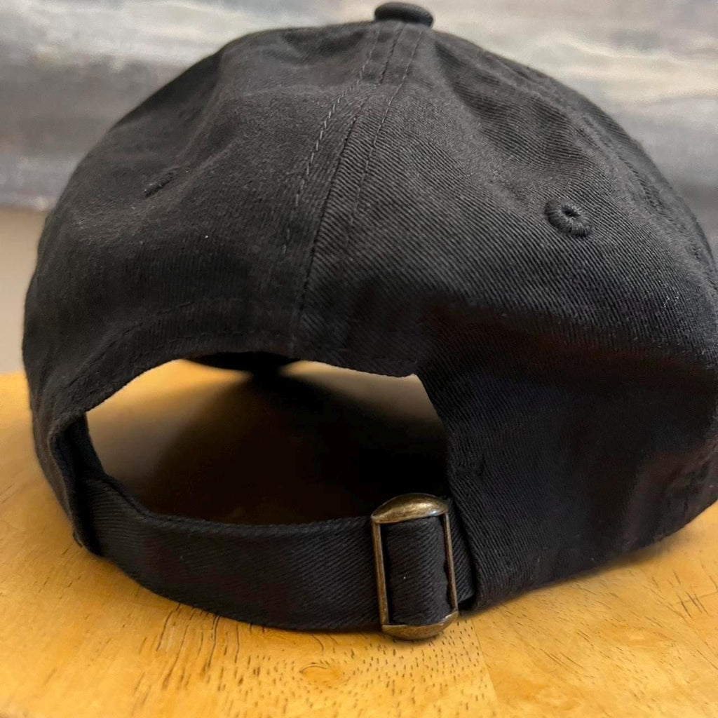 Gang Starr strap back dad hat in black