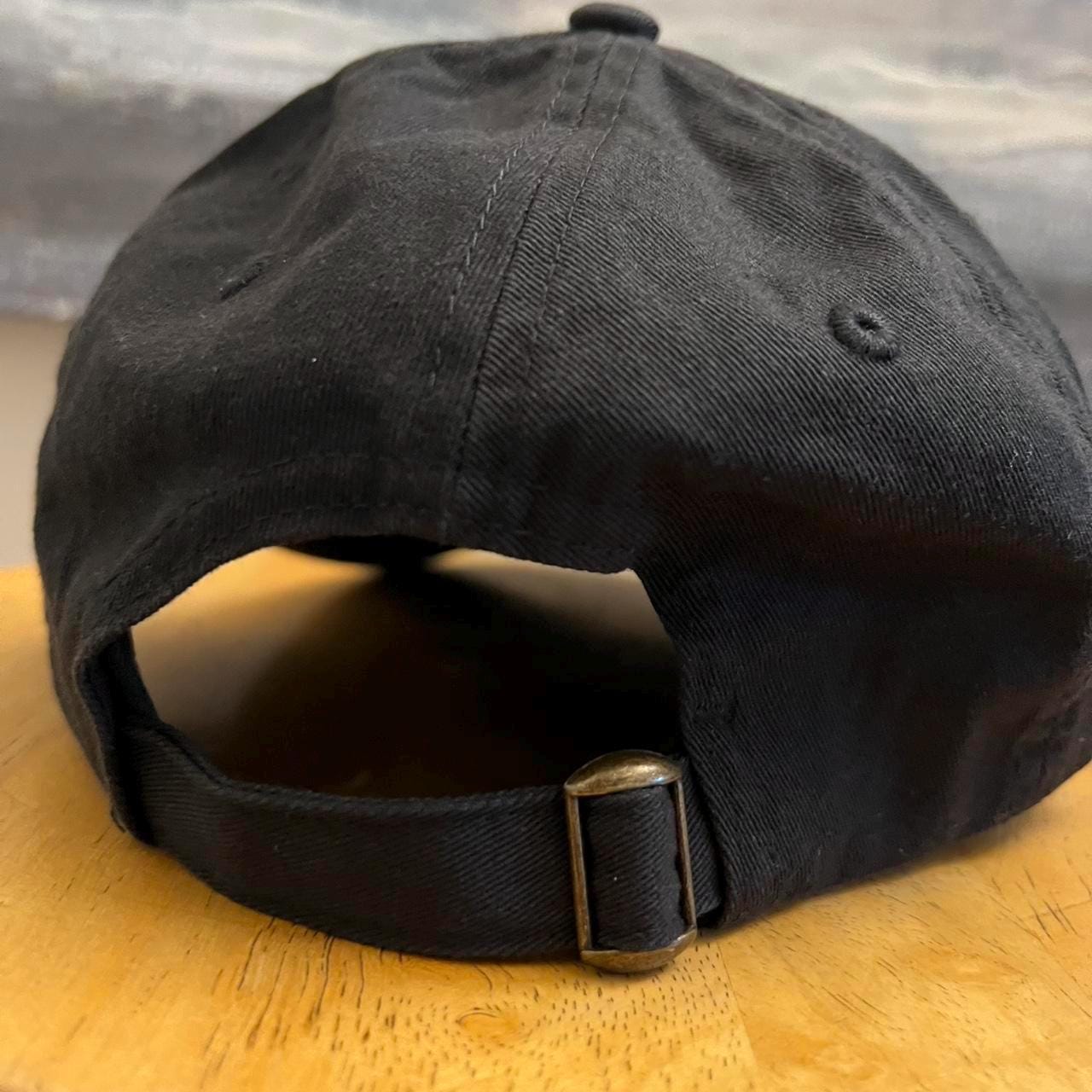 Gang Starr strap back dad hat in black