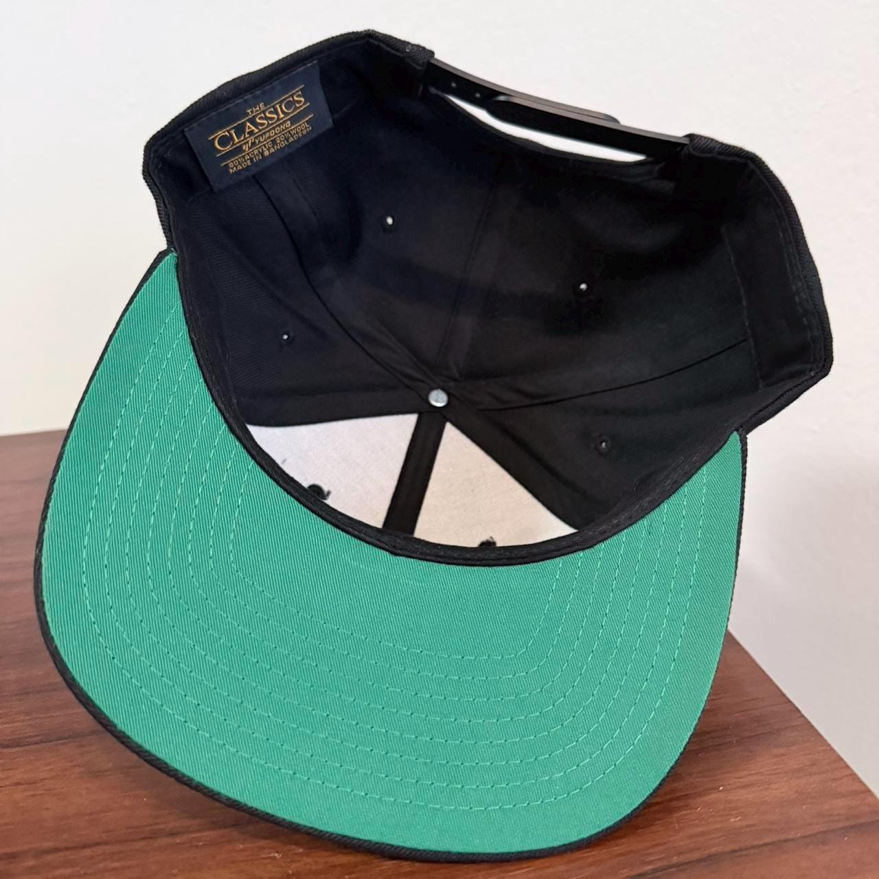 Black and purple Gamecube snapback hat