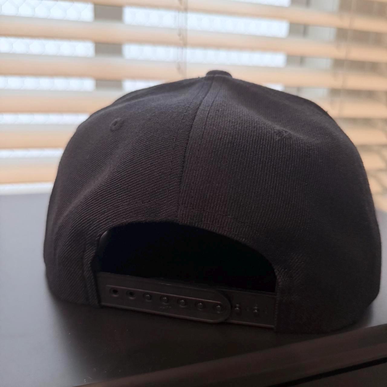 Black and white Toonami snapback hat