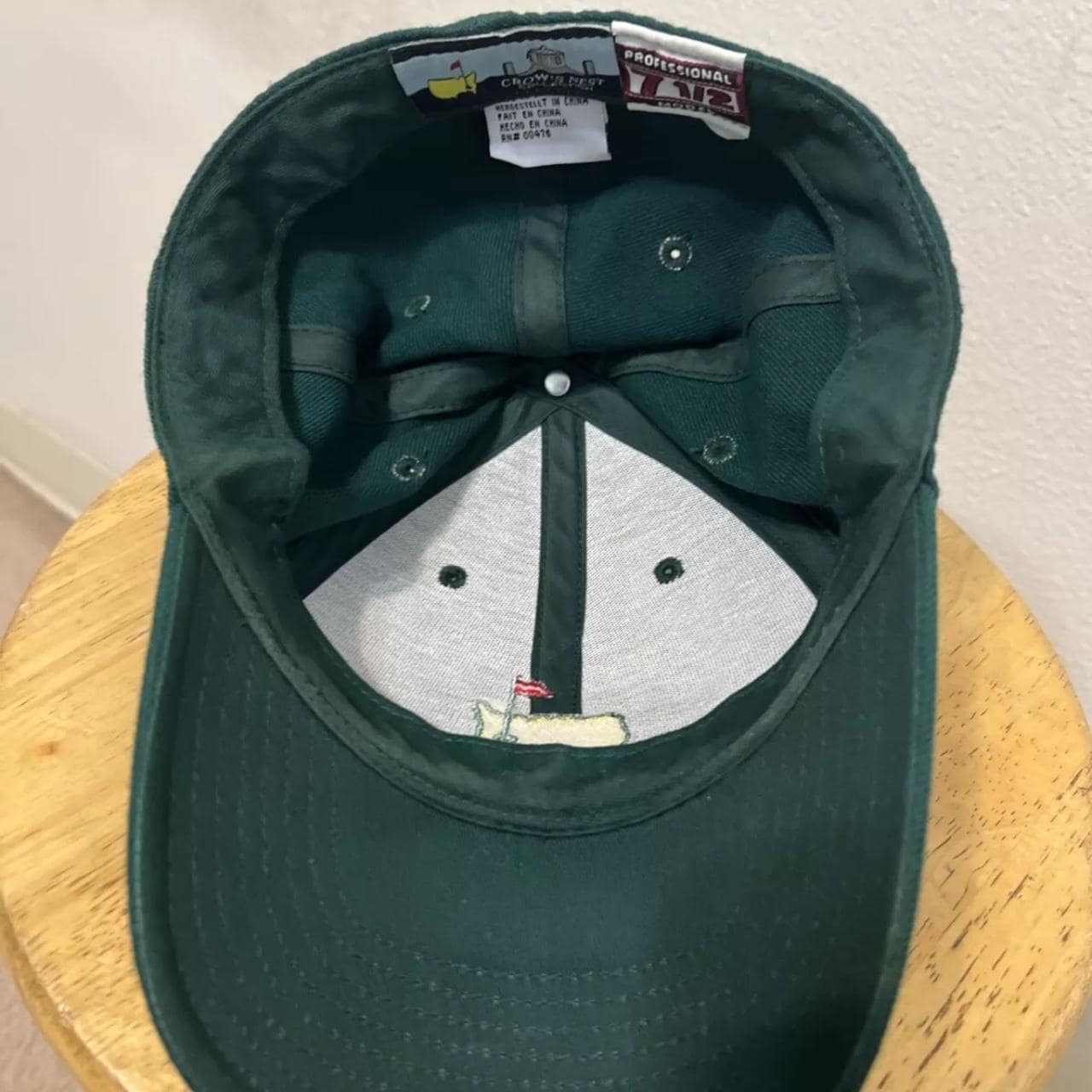 Masters Collection Fitted Size 7.5 Golf Hat Crows Nest Collection Vintage