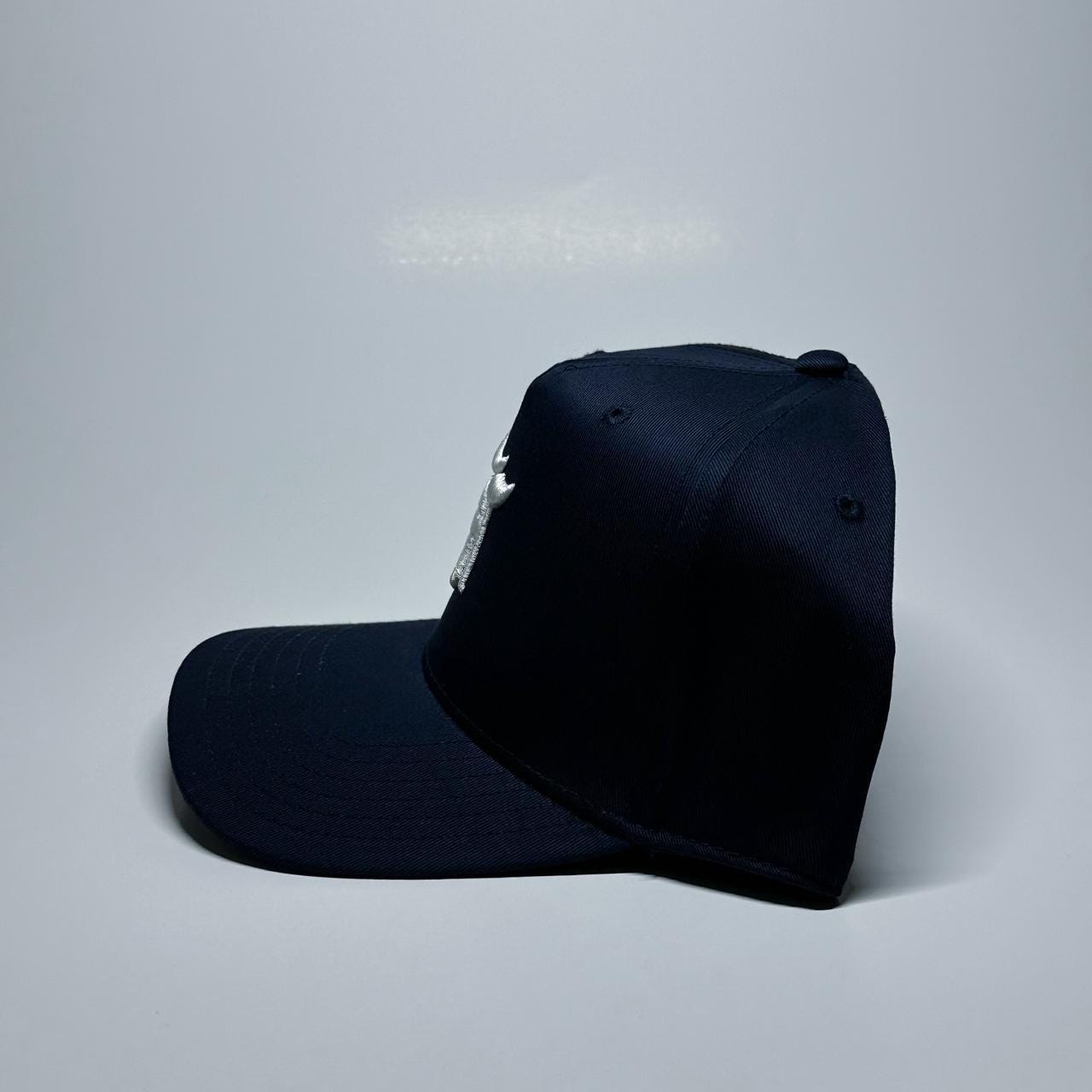 F 3D Puff Letter 5 Panel Cap