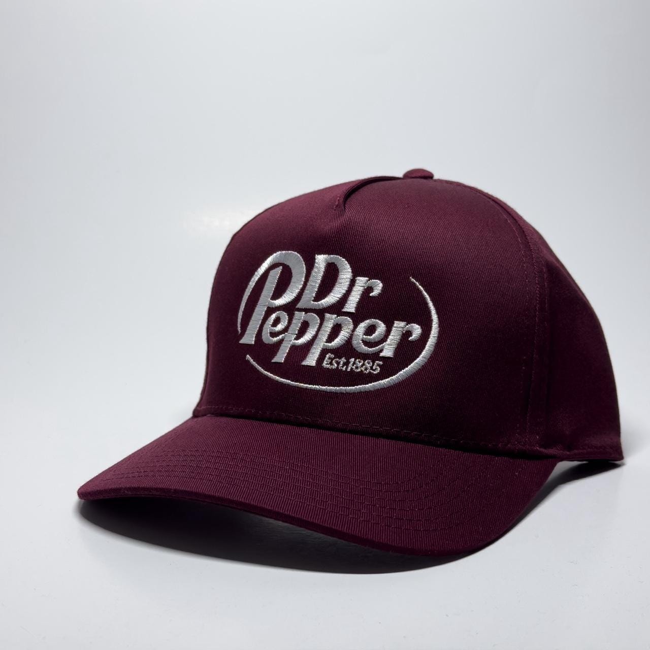 Dr Pepper 5 Panel Snapback Cap