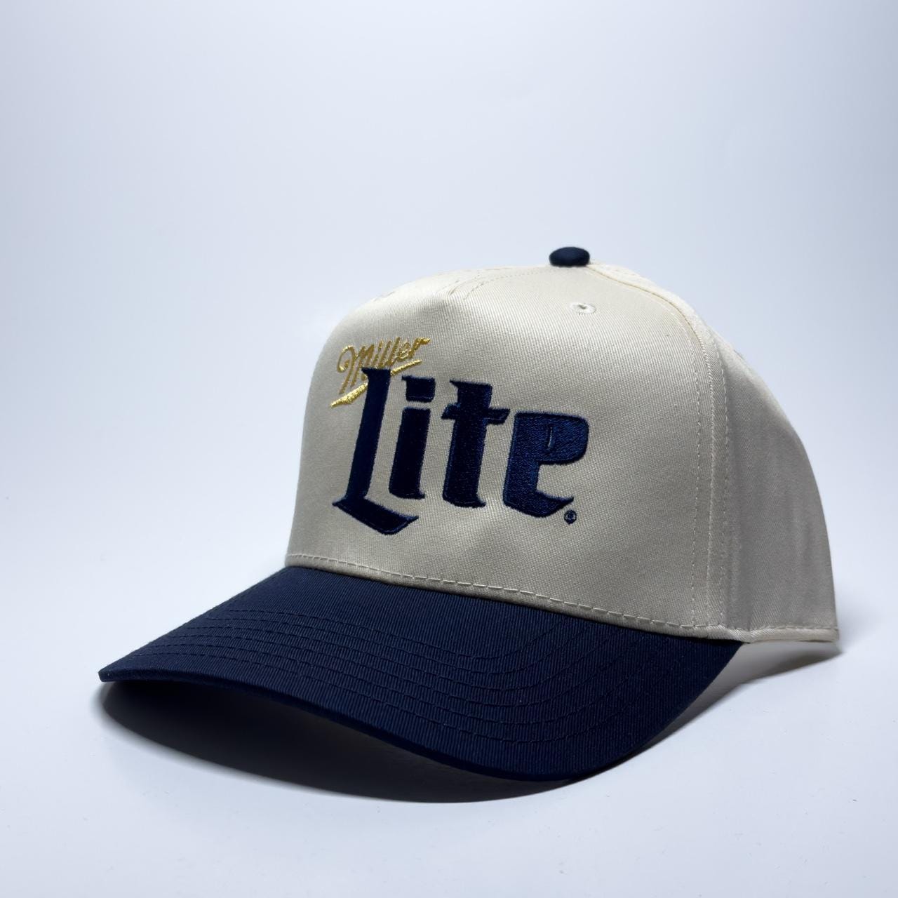 Miller Lite 5 Panel Snapback Cap