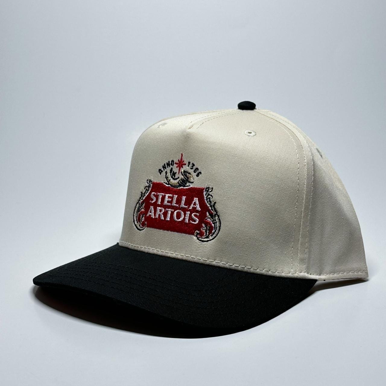 Stella Artois 5 Panel Snapback Cap