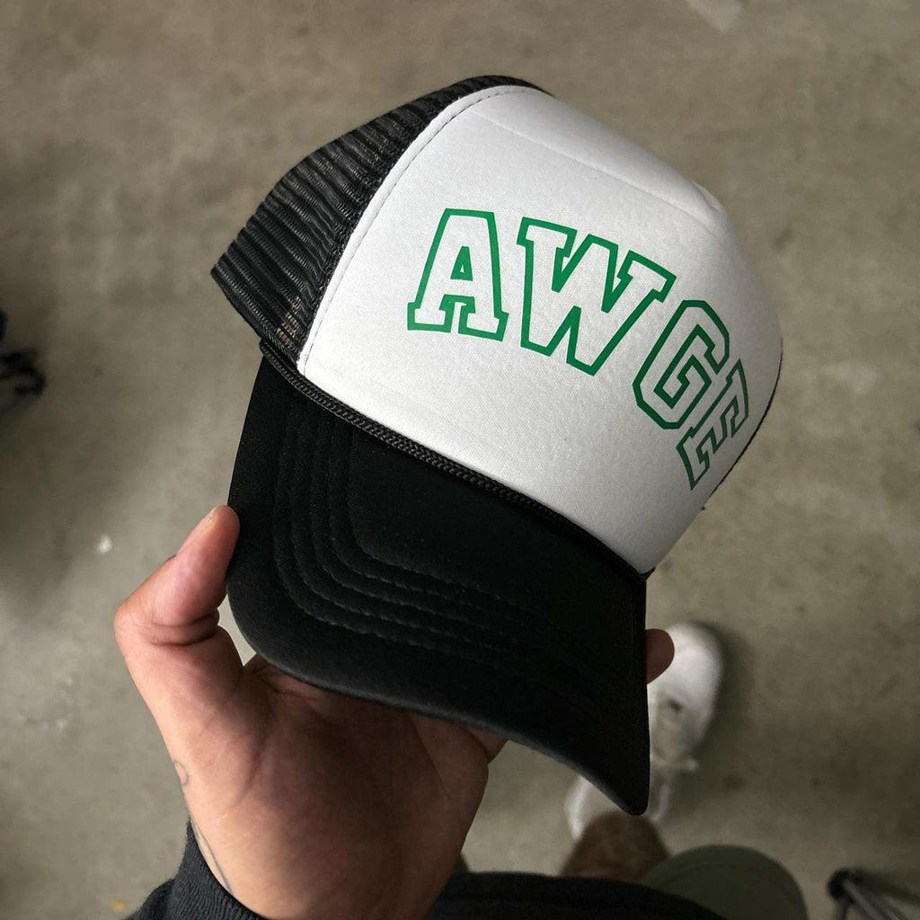 AWGE trucker hat black