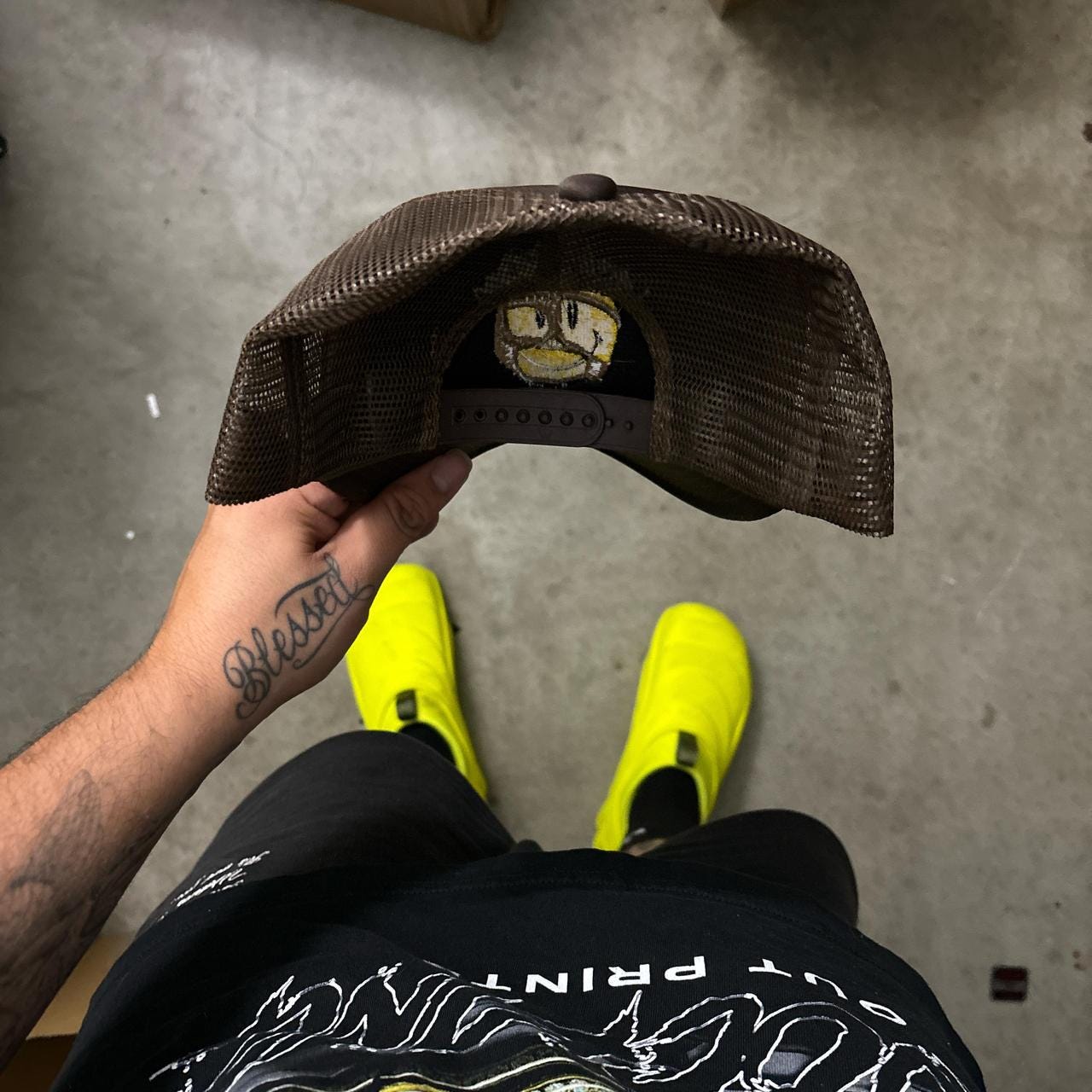 Mankind "Have a Nice Day" trucker hat